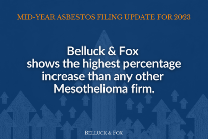 News Release: Belluck Law Doubles Year-Over-Year Asbestos Case Filings