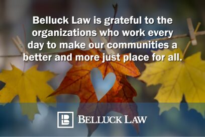 Thankful to those who make our communities a better place!